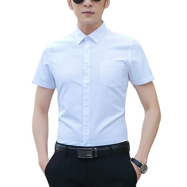 2020 new arrival men's summer business shirt short sleeves turn-down collar tuxedo shirt men shirts big size 5xl, White;black
2020 new arrival men's summer business shirt short sleeves turn-down collar tuxedo shirt men shirts big size 5xl, White;black