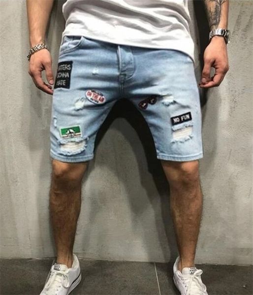 mens jeans shorts embroidery patch cool street clothes mens jeans stretchy ripped skinny biker destroyed taped denim shorts, White;black
mens jeans shorts embroidery patch cool street clothes mens jeans stretchy ripped skinny biker destroyed taped denim shorts, White;black