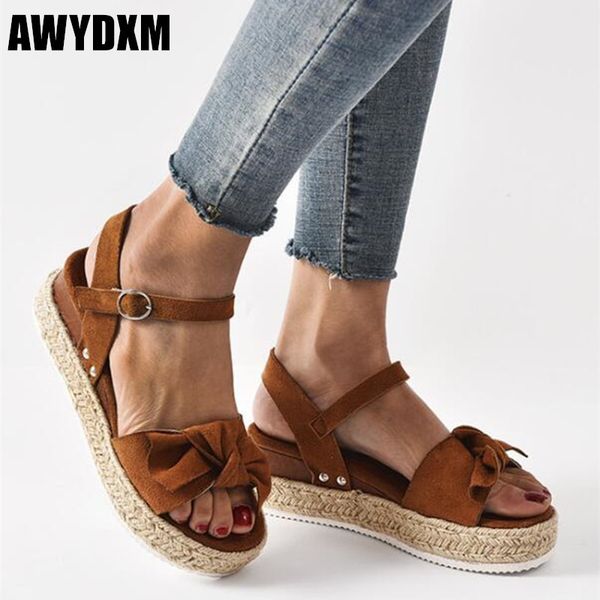 2020 new sandals women summer fashion bow lady flats platform shoes female buckle light comfort beach casual sandalias mujer 140, Black
2020 new sandals women summer fashion bow lady flats platform shoes female buckle light comfort beach casual sandalias mujer 140, Black