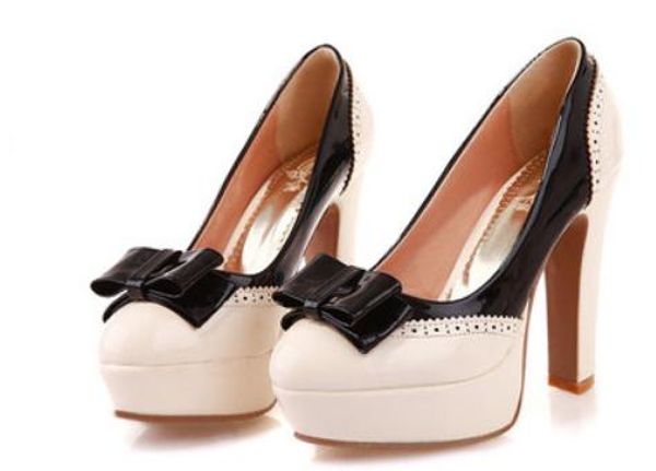 2019 women's shoes in spring and autumn with new style high heel coarse heel round head waterproof table bowknot @4043, Black
2019 women's shoes in spring and autumn with new style high heel coarse heel round head waterproof table bowknot @4043, Black