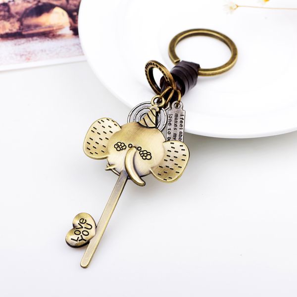 elephant trunk love key jewelry key chain new handbags pendant genuine leather chain chains holder wholesale, Silver
elephant trunk love key jewelry key chain new handbags pendant genuine leather chain chains holder wholesale, Silver