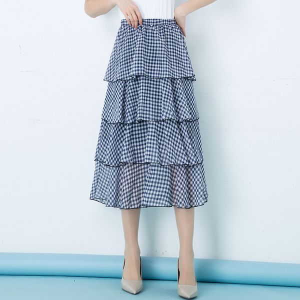 2019 summer women long skirts korean style floral high waist skirt streetwear boho skirt gothic plus size vintage chiffon skirts, Black
2019 summer women long skirts korean style floral high waist skirt streetwear boho skirt gothic plus size vintage chiffon skirts, Black
