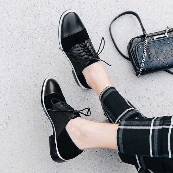 ribetrini big size 33-43 elegant ins female lace up shoes woman chunky heels flats women casual cool black spring flats
ribetrini big size 33-43 elegant ins female lace up shoes woman chunky heels flats women casual cool black spring flats