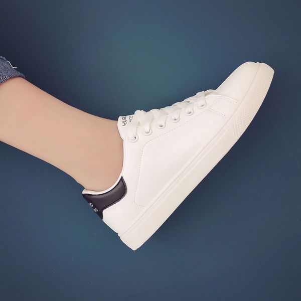 street p spring 2019 new small white shoes womens hundreds of korean edition student tieup board shoes flatsoled sports leisure, Black
street p spring 2019 new small white shoes womens hundreds of korean edition student tieup board shoes flatsoled sports leisure, Black