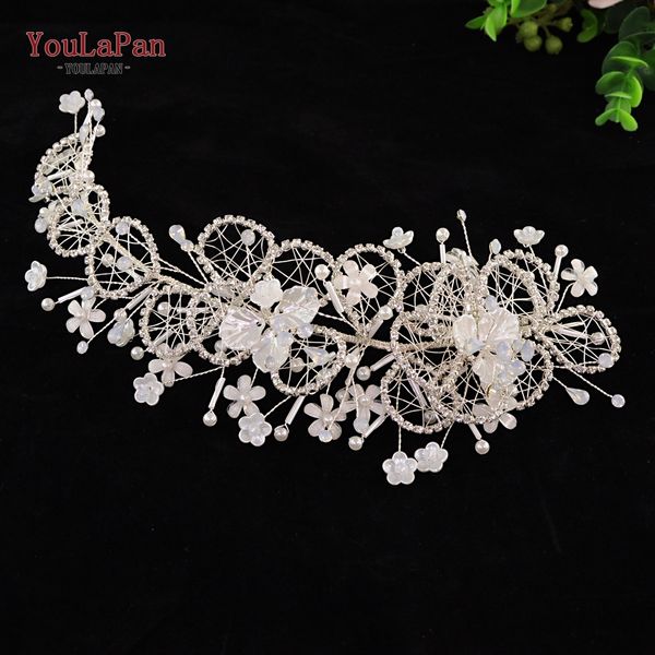 youlapan hp246 silver floral bridal headband tiara wedding hair accessorie handmade hair vine crystal headpiece hairband jewelry, White;golden
youlapan hp246 silver floral bridal headband tiara wedding hair accessorie handmade hair vine crystal headpiece hairband jewelry, White;golden