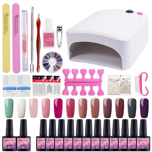 coscelia склад сша nail set uv lamp сушилка для ногтей гель-лак замочить off маникюр lasting гель лак для ногтей kit art tool
coscelia склад сша nail set uv lamp сушилка для ногтей гель-лак замочить off маникюр lasting гель лак для ногтей kit art tool
