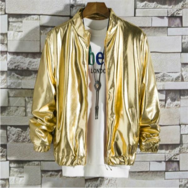 новые мужские куртки блестящая золото и серебро яркие цвета streetwear мужчины хип-хоп пальто и куртки, Black;brown
новые мужские куртки блестящая золото и серебро яркие цвета streetwear мужчины хип-хоп пальто и куртки, Black;brown