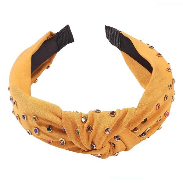 creative headband fashion versatile fabric wide-brimmed knotted tiara headband, Golden;white
creative headband fashion versatile fabric wide-brimmed knotted tiara headband, Golden;white