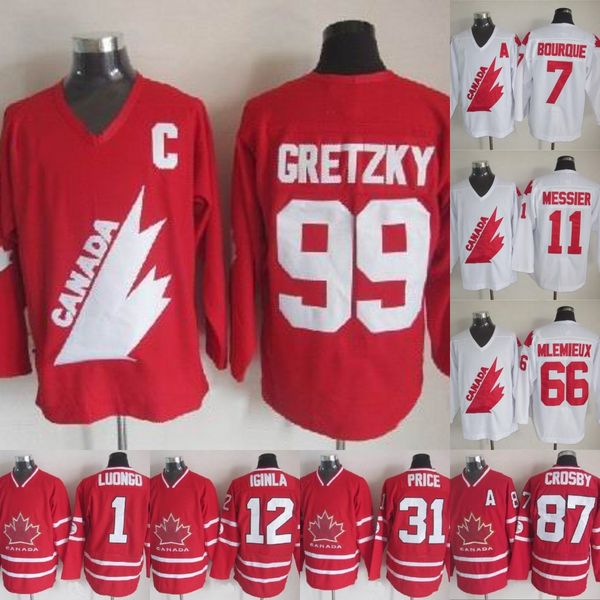 Team Canada Vintage Jerseys 31 Carey Price 16 Jonathan Toews 12 Jarome Iginla 11 Mark Messier 7 Ray Bourque 61 Rick Nash Ice Hockey Jerseys
Team Canada Vintage Jerseys 31 Carey Price 16 Jonathan Toews 12 Jarome Iginla 11 Mark Messier 7 Ray Bourque 61 Rick Nash Ice Hockey Jerseys