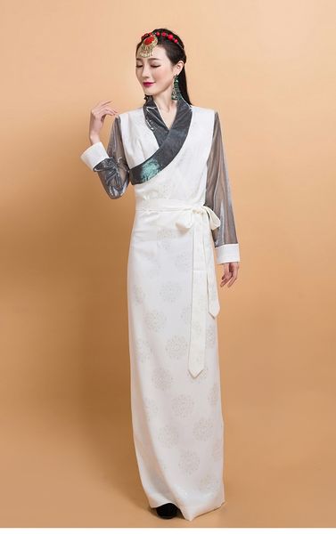 new design tibetan costume spring summer national style vintage women long gown elegant one-piece dress tibet ethnic clothing, Red
new design tibetan costume spring summer national style vintage women long gown elegant one-piece dress tibet ethnic clothing, Red