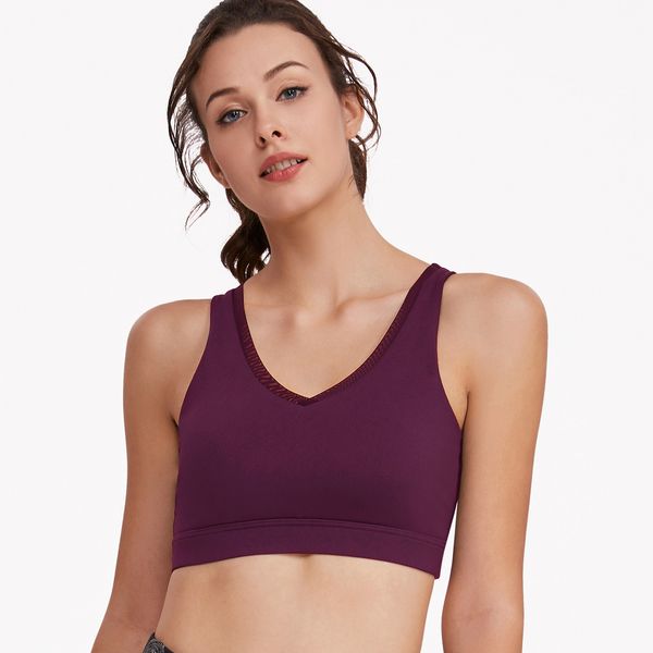 wholesale 2020 new deep v spots suits bra quick drying breathable comfortable yoga vest for women, White
wholesale 2020 new deep v spots suits bra quick drying breathable comfortable yoga vest for women, White