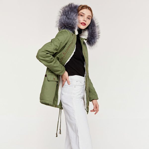 winter faux fur collar hooded cotton parka women long fluffy warm thick female coat plus size casual slim green parka girl 2xl, Black
winter faux fur collar hooded cotton parka women long fluffy warm thick female coat plus size casual slim green parka girl 2xl, Black