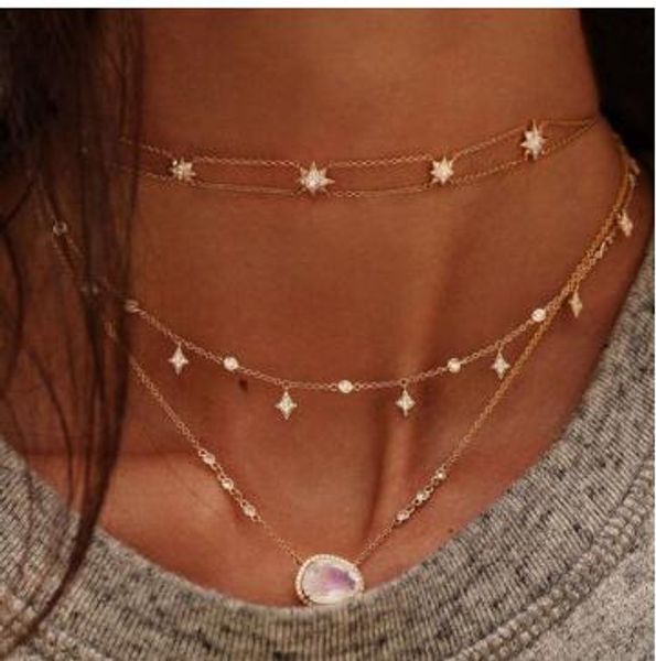 moonstones station jewelry chain elegant women stunning lovely necklace fashion modern faced stone chic necklaces, Black
moonstones station jewelry chain elegant women stunning lovely necklace fashion modern faced stone chic necklaces, Black