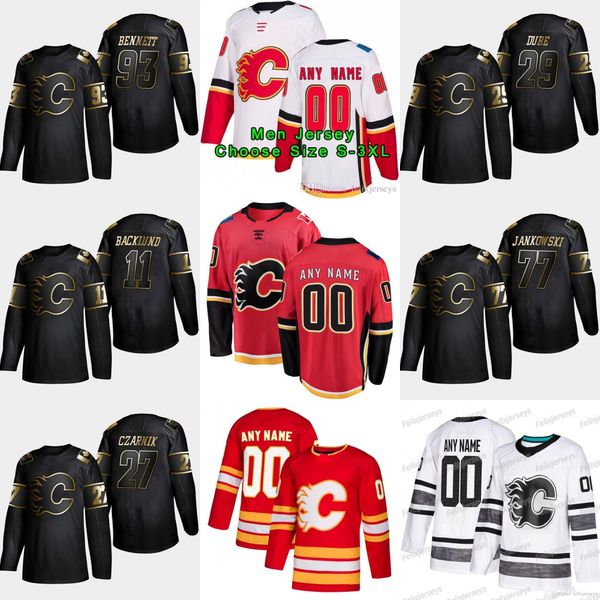 27 Austin Czarnik 2019 Golden Edition Calgary Flames 29 Dillon Dube 93 Sam Bennett 77 Mark Jankowski 11 Mikael Backlund Hockey Jersey
27 Austin Czarnik 2019 Golden Edition Calgary Flames 29 Dillon Dube 93 Sam Bennett 77 Mark Jankowski 11 Mikael Backlund Hockey Jersey