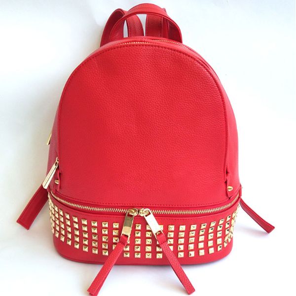 m pu leather backpack women rivet zipper backpacks female outdoor travel bags teenagers school bags 5 colors
m pu leather backpack women rivet zipper backpacks female outdoor travel bags teenagers school bags 5 colors