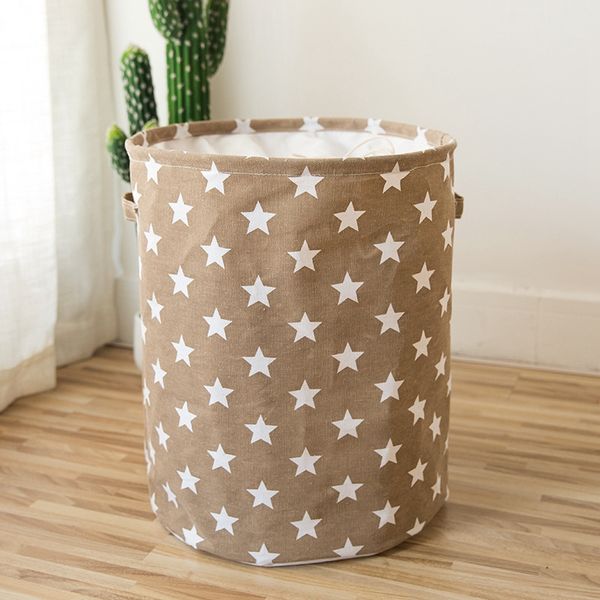 35x45cm collapsible laundry basket star pattern storage basket large waterproof linen cloth home toy clothes storage organizer
35x45cm collapsible laundry basket star pattern storage basket large waterproof linen cloth home toy clothes storage organizer
