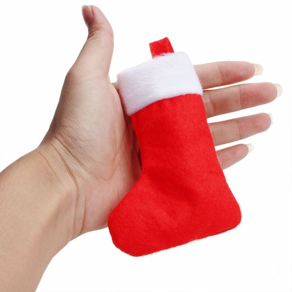 20#1pc christmas sock shape cutlery bag candy gift bags cute pocket fork knife holder xmas table dinner decoration
20#1pc christmas sock shape cutlery bag candy gift bags cute pocket fork knife holder xmas table dinner decoration