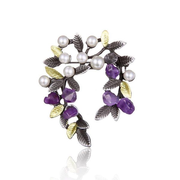 flower enamel brooches women men's metal simulated pearl elegant flower party banquet weddings brooch gifts, Gray
flower enamel brooches women men's metal simulated pearl elegant flower party banquet weddings brooch gifts, Gray