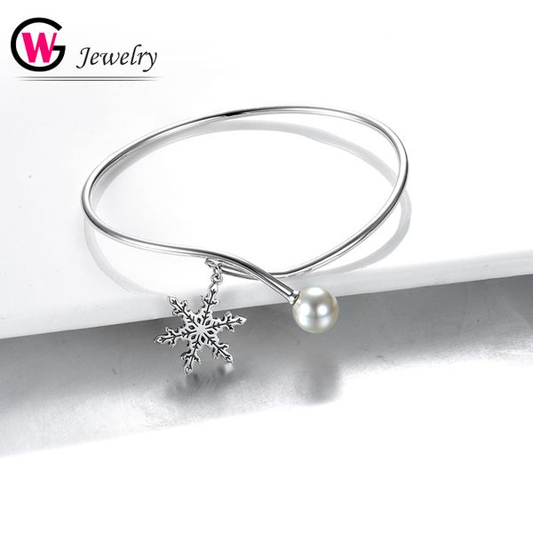 cuff gw adjustable authentic jewelry 925 solid silver charm bracelet smooth snakefake bangle female wristband, White
cuff gw adjustable authentic jewelry 925 solid silver charm bracelet smooth snakefake bangle female wristband, White