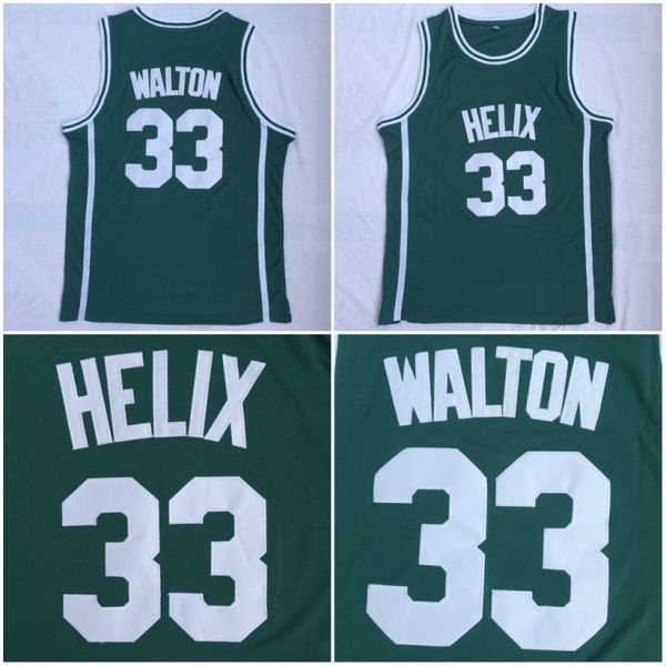 ncaa 33 bill walton helix high school jersey stitched college basketball jersey sport shirts university wears mens size s, Black
ncaa 33 bill walton helix high school jersey stitched college basketball jersey sport shirts university wears mens size s, Black