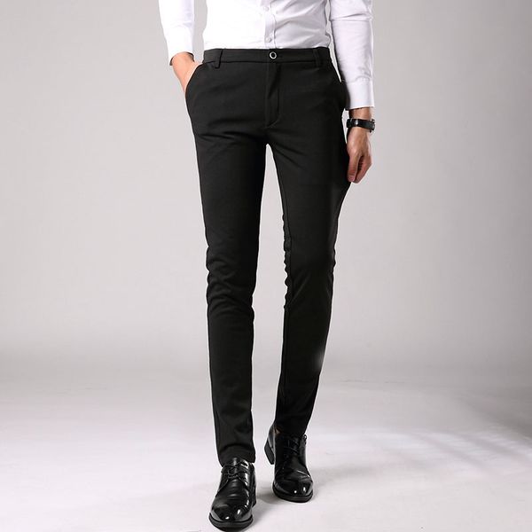 brand pants autumn winter fashion slim fit groomsman suit pants male casual business trousers suit british style, White;black
brand pants autumn winter fashion slim fit groomsman suit pants male casual business trousers suit british style, White;black