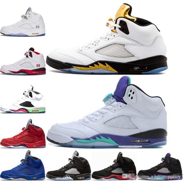 5 5s men basketball shoes white grapes red suede oreo bred metallic silver fire red black grape space jam trainer sneakers
5 5s men basketball shoes white grapes red suede oreo bred metallic silver fire red black grape space jam trainer sneakers