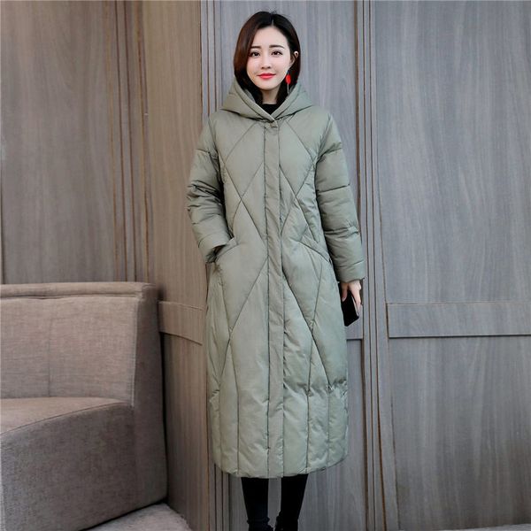 2019 winter jacket long women solid color simple overcoat loose casual big size clothes mother warm cotton jacket thicken f1713, Black
2019 winter jacket long women solid color simple overcoat loose casual big size clothes mother warm cotton jacket thicken f1713, Black