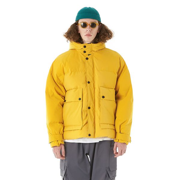 winter new original thickening basic candy color hooded cotton coat casual solid color cotton parkas, Black
winter new original thickening basic candy color hooded cotton coat casual solid color cotton parkas, Black