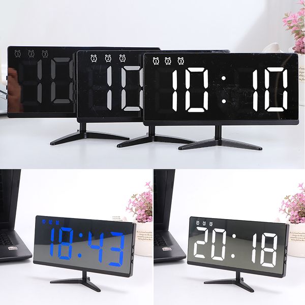 6615 creative led digital borderless multi-function electronic clock mirror clock can be connected to external power supply
6615 creative led digital borderless multi-function electronic clock mirror clock can be connected to external power supply