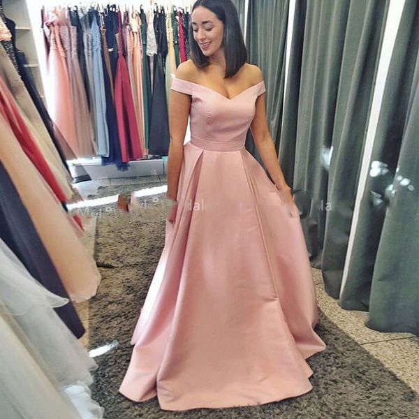 off shoulder prom dress a-line floor length robe de soiree flesh pink draped skirt lace up back prom party gowns, Black
off shoulder prom dress a-line floor length robe de soiree flesh pink draped skirt lace up back prom party gowns, Black