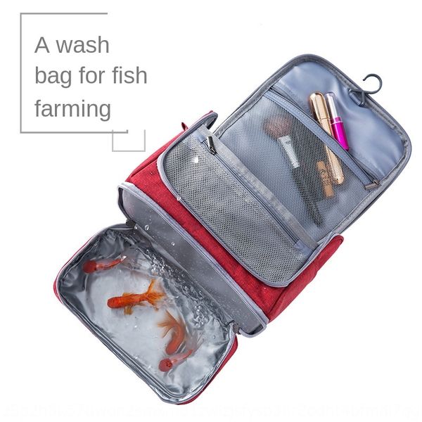 double-deck travel waterproof storage storage cosmetic bag large capacity dry-wet separation wash bag, White
double-deck travel waterproof storage storage cosmetic bag large capacity dry-wet separation wash bag, White