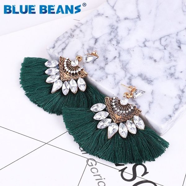 green rhinestone earrings handmade women tassel bohemian statement luxury long crystal earring geometric fringe ethnic tassle cc, Silver
green rhinestone earrings handmade women tassel bohemian statement luxury long crystal earring geometric fringe ethnic tassle cc, Silver