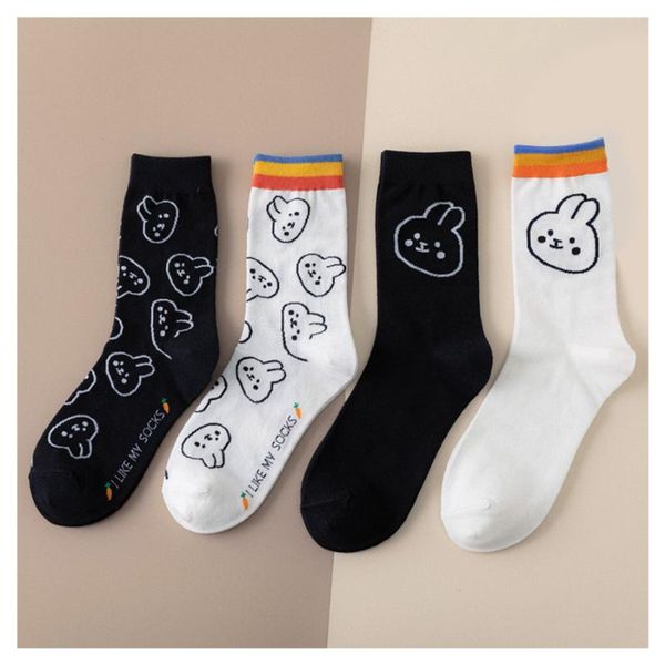 socks & hosiery funny cotton for women happy cute cartoon pattern white black casual crew sock season harajuku style, Black;white
socks & hosiery funny cotton for women happy cute cartoon pattern white black casual crew sock season harajuku style, Black;white