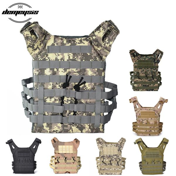 outdoor hunting vests molle tactical shooting vest protect plate carrier combat wargame adjustable safety vest, Camo
outdoor hunting vests molle tactical shooting vest protect plate carrier combat wargame adjustable safety vest, Camo