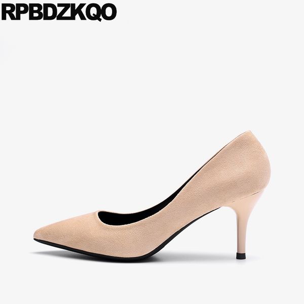 office 2019 size 33 pointed toe nude pumps 4 34 thin suede medium heels work high casual shoes women 3 inch scarpin wine red, Black
office 2019 size 33 pointed toe nude pumps 4 34 thin suede medium heels work high casual shoes women 3 inch scarpin wine red, Black