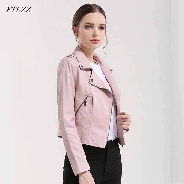 ftlzz rivet pu leather jacket women pink black colors motorcycle short coat soft faux leather biker jacket female
ftlzz rivet pu leather jacket women pink black colors motorcycle short coat soft faux leather biker jacket female