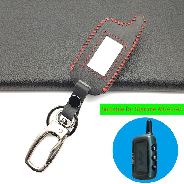 2-way a9 lcd remote control 100% leather key fob case keychain for starline a9/a6/a8/ russian version two way car alarm systems
2-way a9 lcd remote control 100% leather key fob case keychain for starline a9/a6/a8/ russian version two way car alarm systems