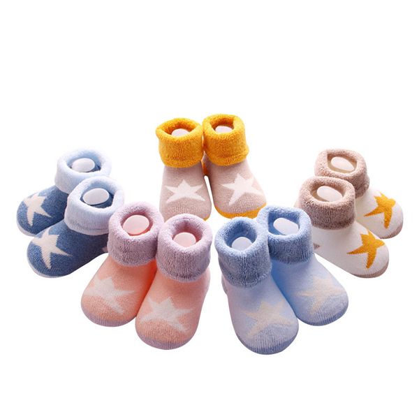 5 pairs socks baby girl fleece cute cartoon baby socks soft animal pattern boys girls floor winter spring, Pink;yellow
5 pairs socks baby girl fleece cute cartoon baby socks soft animal pattern boys girls floor winter spring, Pink;yellow