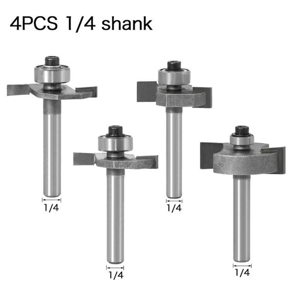 4pcs 6mm/ 1/4 t shank slot router bits drill bit milling cutter woodworking tool abrasive tools new
4pcs 6mm/ 1/4 t shank slot router bits drill bit milling cutter woodworking tool abrasive tools new