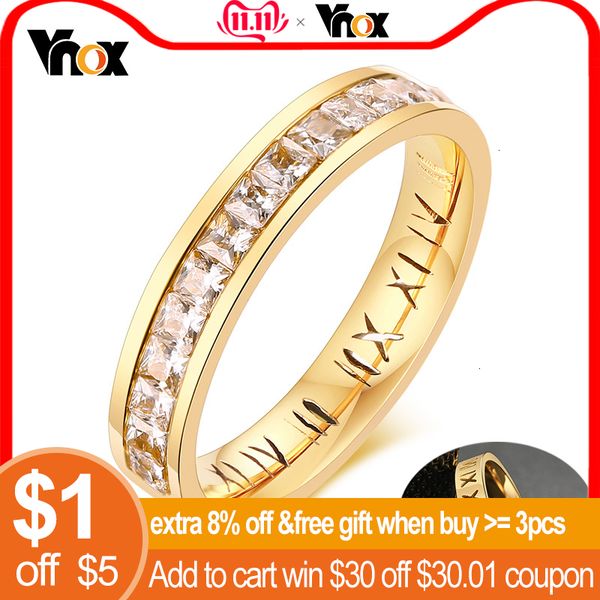 vnox bling cz stone wedding rings for women gold tone stainless steel roman numerals promise love gifts for her jewelry, Slivery;golden
vnox bling cz stone wedding rings for women gold tone stainless steel roman numerals promise love gifts for her jewelry, Slivery;golden
