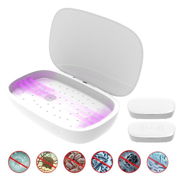 2 in 1 wireless charging uv sterilization box mobile phone sterilizer box for toothbrushes makeup jewelry uv disinfection lamp
2 in 1 wireless charging uv sterilization box mobile phone sterilizer box for toothbrushes makeup jewelry uv disinfection lamp