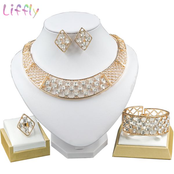 african big necklace exaggerated style party jewelry classic crystal earrings ring bracelet dubai jewelry sets for women, Silver
african big necklace exaggerated style party jewelry classic crystal earrings ring bracelet dubai jewelry sets for women, Silver