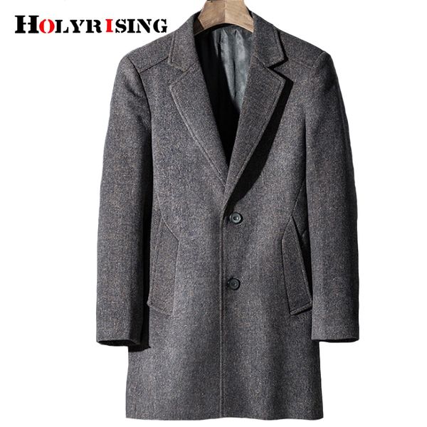 holyrising men 30% wool coat brand winter clothing turn-down collar men cashmere jacket wool blend pea coat 3 color 18506-5, Black
holyrising men 30% wool coat brand winter clothing turn-down collar men cashmere jacket wool blend pea coat 3 color 18506-5, Black