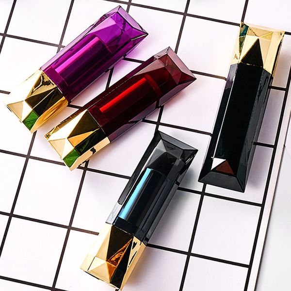 12.1mm empty plastic diamond shaped lipstick case 4 colors empty lip balm tube diy plastic lipstick tube
12.1mm empty plastic diamond shaped lipstick case 4 colors empty lip balm tube diy plastic lipstick tube