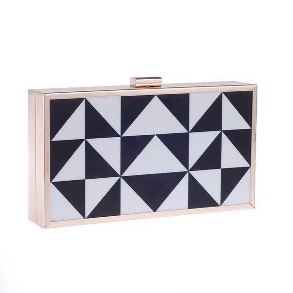 fashion white black acrylic flap handbag square day clutches for women geometric printing wedding banquet bridal evening bags
fashion white black acrylic flap handbag square day clutches for women geometric printing wedding banquet bridal evening bags