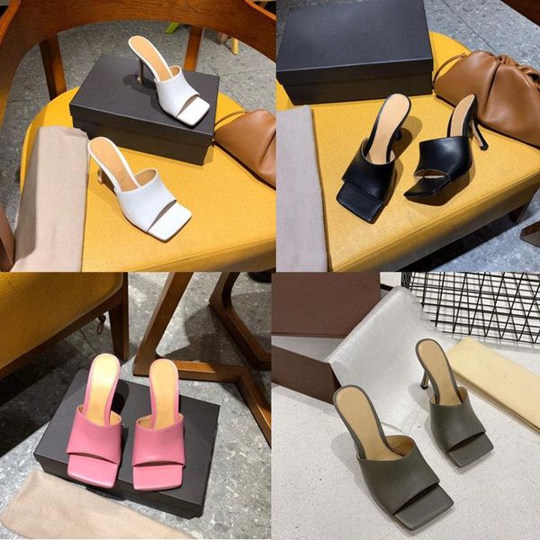 2020 summer designer high heel sandals woman slippers square mules toe sandal stretch sandals goatskin luxury lady wedding high heels 35-41, Black
2020 summer designer high heel sandals woman slippers square mules toe sandal stretch sandals goatskin luxury lady wedding high heels 35-41, Black