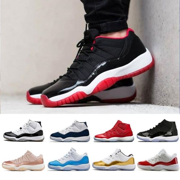11 air retro jordan 11s 72-10 men women basketball shoes high low le white black platinum concord rose gold tint cap gown red grey
11 air retro jordan 11s 72-10 men women basketball shoes high low le white black platinum concord rose gold tint cap gown red grey