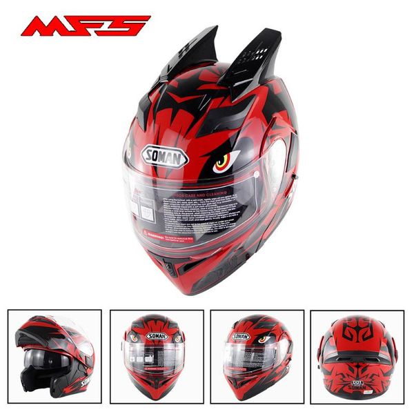 mfs helmet 2020 new full face motorcycle helmet motocross racing man woman multi-color sun visor off road touring black
mfs helmet 2020 new full face motorcycle helmet motocross racing man woman multi-color sun visor off road touring black