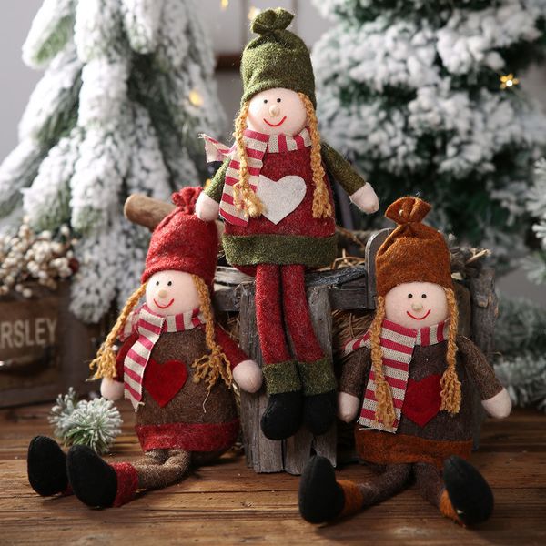1pcs lovely striped scarf boy girl doll christmas ornament new year gift present xmas decor home party decoration supplies 62693
1pcs lovely striped scarf boy girl doll christmas ornament new year gift present xmas decor home party decoration supplies 62693