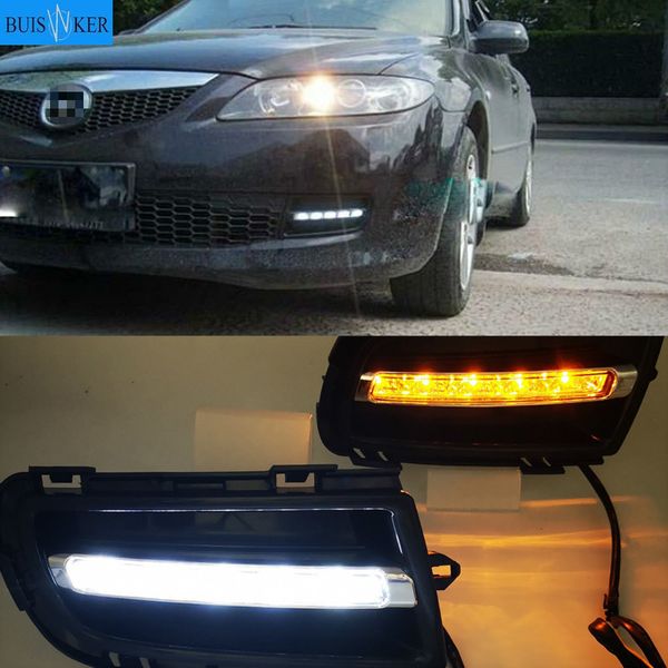 1pair drl для 6 2005 6 2006 2007 2008 2009 дневных ходовых огней противотуманной фары крышки фара 12v daylight
1pair drl для 6 2005 6 2006 2007 2008 2009 дневных ходовых огней противотуманной фары крышки фара 12v daylight